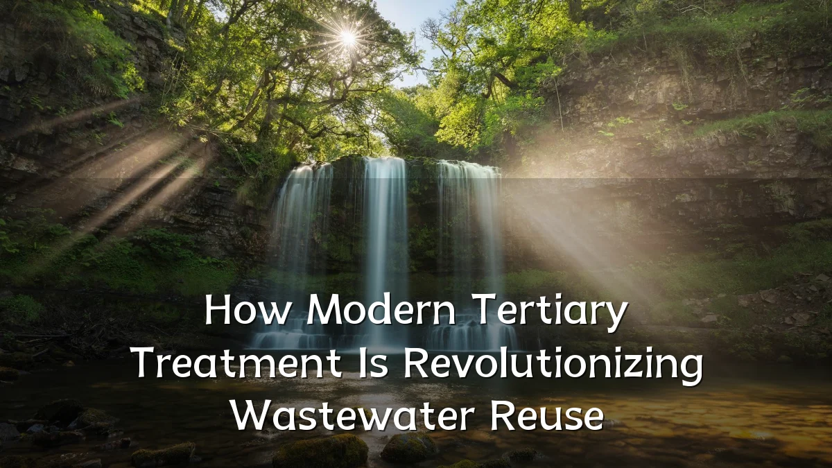 How Modern Tertiary Treatment Is Revolutionizing Wastewater Reuse