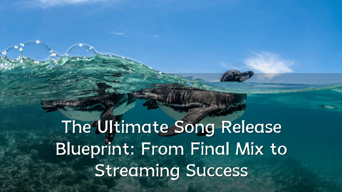 The Ultimate Song Release Blueprint: From Final Mix to Streaming Success